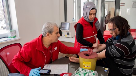 Selçuk Üniversitesi personeli ve öğrencilerinden Kan Bağışı Kampanyası’na destek 